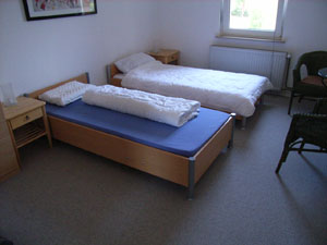 Großes Schlafzimmer der Ferienwohnung Filia