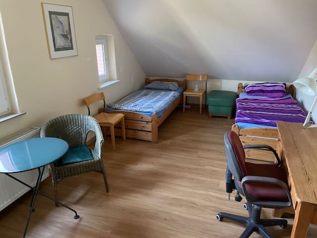 Kleines Schlafzimmer der Ferienwohnung Filia